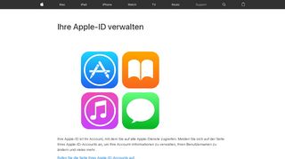 
                            4. Ihre Apple-ID verwalten - Apple Support