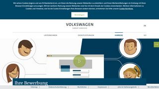 
                            2. Ihre Bewerbung bei uns - Volkswagen Group Services GmbH