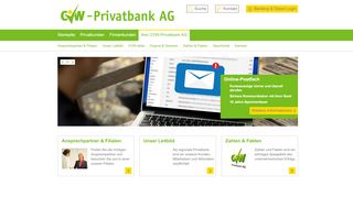 
                            6. Ihre CVW-Privatbank AG - CVW-Privatbank AG