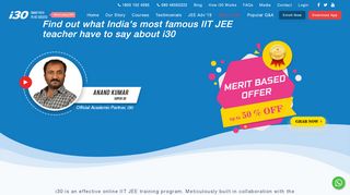 
                            6. IIT JEE Training | Super 30 by Anand Kumar | IIT Coaching ...