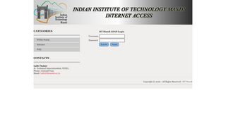 
                            3. IIT Mandi|Internet Access - IIT Mandi|VPN Access