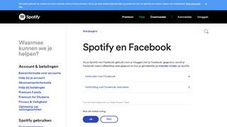 
                            7. Ik wil Spotify zonder Facebook gebruiken - Spotify