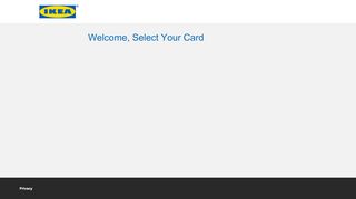 
                            8. IKEA credit card - Manage your account