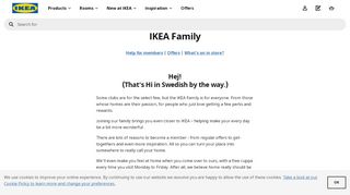 
                            3. IKEA Family - IKEA