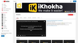 
                            7. iKhokha - YouTube