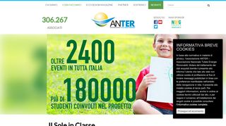 
                            1. Il Sole in Classe, Anter porta l'energia rinnovabile nelle ...