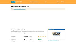 
                            8. Ilearn.kingschools.com: King Schools Online Pilot Courses