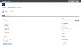 
                            9. ILIAS E-Learning - Feature Wiki: FH Aachen
