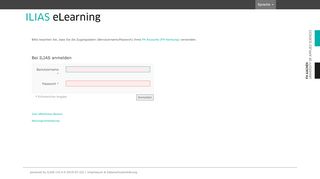
                            2. ILIAS Login Page - ILIAS FH AACHEN