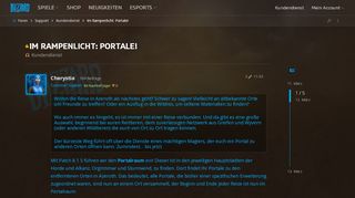 
                            1. Im Rampenlicht: Portale! - Kundendienst - World of Warcraft Forums ...