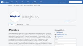 
                            9. iMagicLab Ratings & Reviews | DrivingSales Vendor Ratings