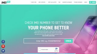 
                            8. IMEI CHECK - Free Online IMEI Number Checker | IMEI.info