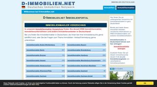 
                            4. Immobilienportal d-immobilien.net - Immobilien Deutschland