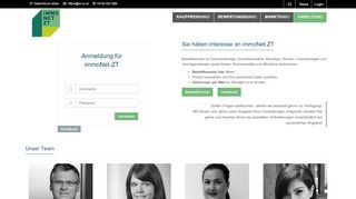 
                            5. immonetZT.at - Login, Anmeldung, Bestellformular