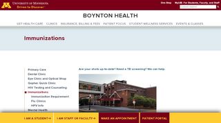 
                            5. Immunizations | Boynton Health