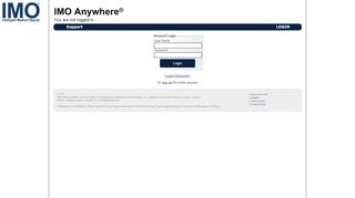 
                            7. IMO Anywhere® | Login to your Account