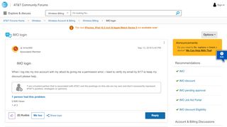 
                            2. IMO login - AT&T Community