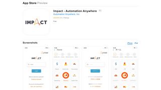 
                            8. ‎Impact - Automation Anywhere on the App Store