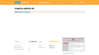 
                            3. Imperia.spdnds.de: CMS der SPD in Niedersachsen Online ...