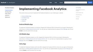 
                            5. Implementation - Facebook Analytics - Documentation ...