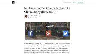 
                            4. Implementing Social login in Android without using heavy SDKs