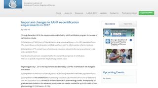 
                            9. Important changes to AANP re-certification …