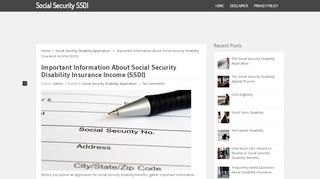 
                            6. Important Information About Social Security Disability ...