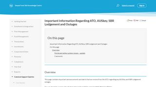 
                            9. Important Information Regarding ATO, AUSkey, SBR Lodgement and ...