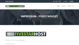 
                            6. Impressum - FiveStarHost