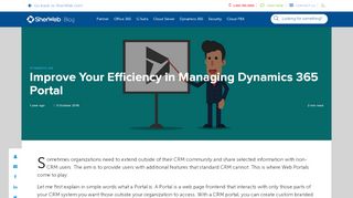 
                            5. Improve Your Efficiency in Managing Dynamics 365 Portal