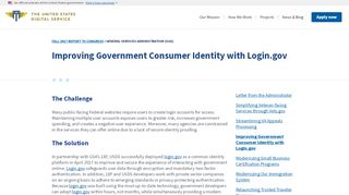 
                            10. Improving Government Consumer Identity with Login.gov | United ...