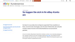 
                            6. In eBay-Konto einloggen | eBay