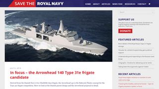 
                            7. In focus – the Arrowhead 140 Type 31e frigate …