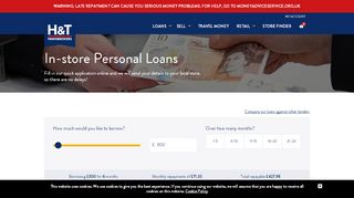
                            2. In-store Cash Loans - Cash Loans Up To £5,000 | H&T