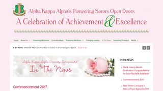 
                            9. In The News - Alpha Kappa Alpha