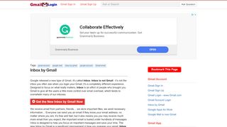 
                            10. Inbox by Gmail - gmailemaillogin.com