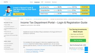 
                            4. Income Tax Login & Registration FREE Guide - IT Department ...