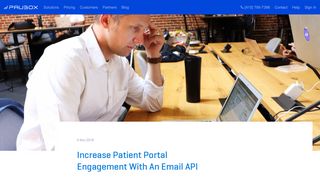 
                            5. Increase Patient Portal Engagement With An Email API – Paubox