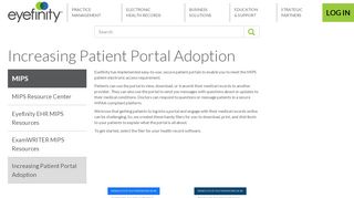 
                            1. Increasing Patient Portal Adoption - Eyefinity