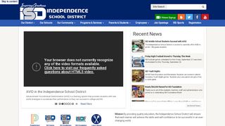 
                            6. Independence School District -