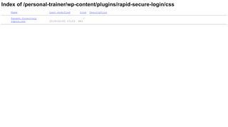 
                            9. Index of /personal-trainer/wp-content/plugins/rapid-secure-login/css