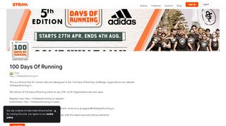 
                            4. India Club | 100 Days Of Running on Strava