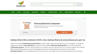 
                            7. Indian Navy Recruitment 2019 | Join Indian Navy @ …