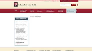 
                            7. Indiana University Health - Homepage | IU Health
