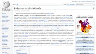 
                            9. Indigenous peoples in Canada - Wikipedia