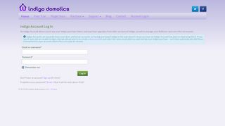 
                            9. Indigo Account Log In - Indigo Domotics