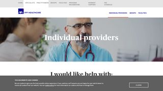 
                            6. Individual providers - provider.axappphealthcare.co.uk