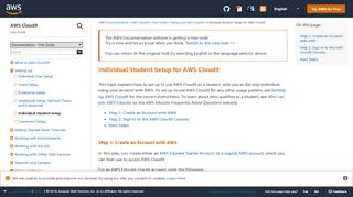 
                            3. Individual Student Setup for AWS Cloud9 - AWS Cloud9