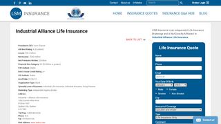 
                            1. Industrial Alliance Life Insurance | Life Insurance Canada