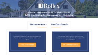 
                            2. Industry Leading Home Exterior Products | Rollex